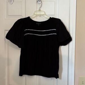 Loft black tee
